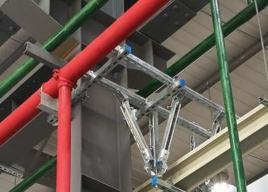 昭通市该抗震支架的整体式支吊架结构协调性好